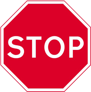 Stop Road Sign